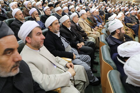 تصاویر/ نشست علمای اهل تشیع، تسنن و اقلیت های مذهبی آذربایجان غربی با رییس قوه قضائیه