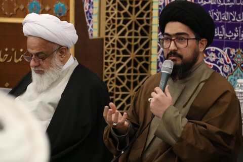 تصاویر / نشست مشترک روحانیون شهرستان آبیک با موضوع فرارسیدن ماه مبارک رمضان