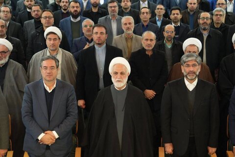 تصاویر/ دیدار کارکنان دستگاه قضایی استان آذربایجان غربی با رئیس قوه قضاییه