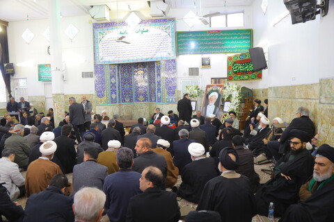 تصاویر / مراسم تشییع برادر حضرت آیت الله العظمی نوری همدانی