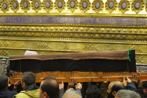 تصاویر / مراسم تشییع برادر حضرت آیت الله العظمی نوری همدانی