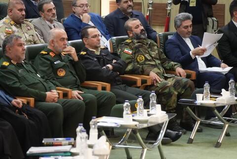 تصاویر / جلسه نقش امنیت قضایی در جهش تولید با مشارکت مردم در ارومیه