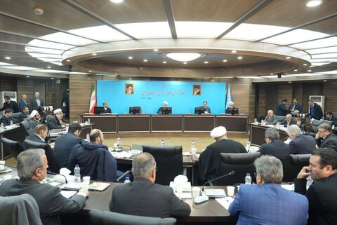 تصاویر/ لسه شورای قضایی استان آذربایجان‌غربی