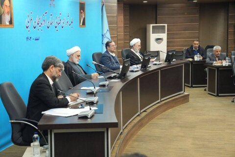 تصاویر/ لسه شورای قضایی استان آذربایجان‌غربی