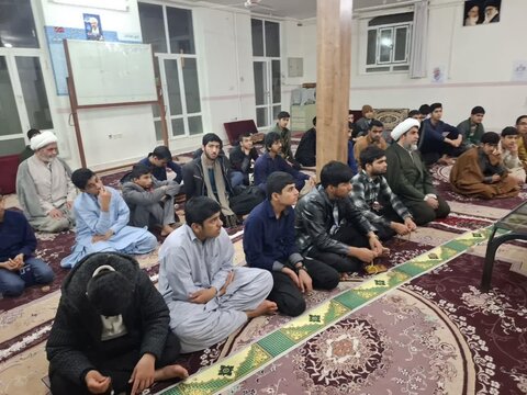 تصاویر/ اختتامیه میثاق طلبگی ۲ و پایش قرآنی و دانش افزایی طلاب در مدرسه علمیه امیرالمومنین (ع) آران و بیدگل