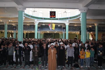 تصاویر/ آیین عبادی سیاسی نماز جمعه تکاب