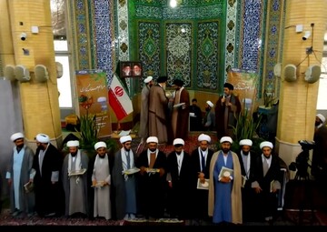 کلیپ | مراسم عمامه گذاری طلاب استان البرز