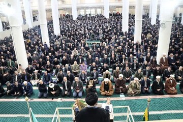 تصاویر / آیین عبادی سیاسی و وحدت بخش نماز جمعه زنجان
