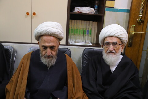 تصاویر / مراسم ترحیم برادر حضرت آیت الله العظمی نوری همدانی