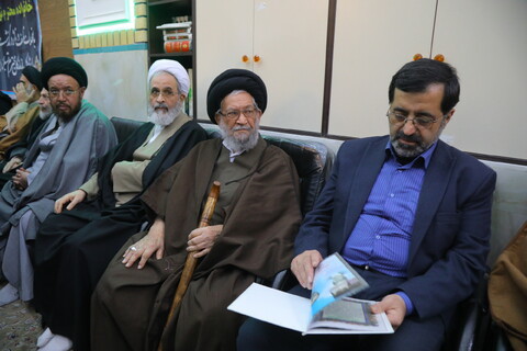 تصاویر / مراسم ترحیم برادر حضرت آیت الله العظمی نوری همدانی