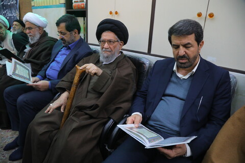 تصاویر / مراسم ترحیم برادر حضرت آیت الله العظمی نوری همدانی