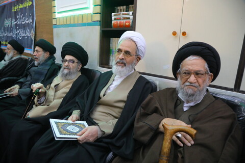 تصاویر / مراسم ترحیم برادر حضرت آیت الله العظمی نوری همدانی