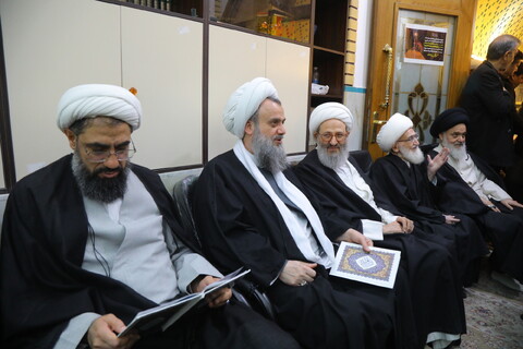 تصاویر / مراسم ترحیم برادر حضرت آیت الله العظمی نوری همدانی