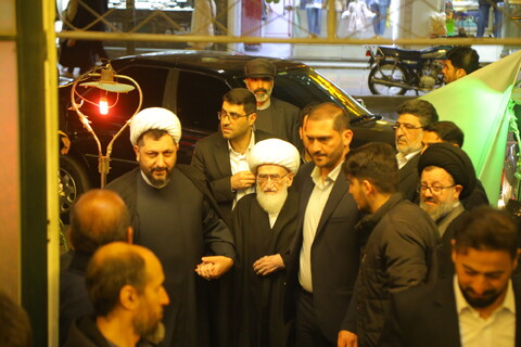 تصاویر / مراسم ترحیم برادر حضرت آیت الله العظمی نوری همدانی