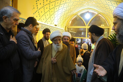 تصاویر / مراسم ترحیم برادر حضرت آیت الله العظمی نوری همدانی