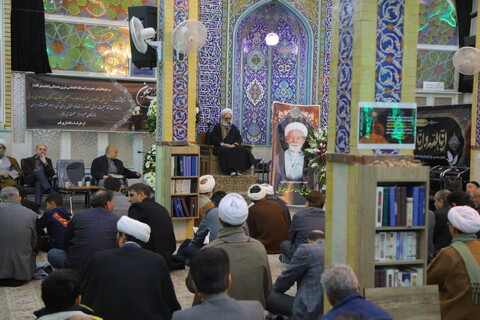 تصاویر / مراسم ترحیم برادر حضرت آیت الله العظمی نوری همدانی