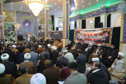 تصاویر / مراسم ترحیم برادر حضرت آیت الله العظمی نوری همدانی