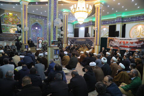 تصاویر / مراسم ترحیم برادر حضرت آیت الله العظمی نوری همدانی