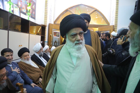 تصاویر / مراسم ترحیم برادر حضرت آیت الله العظمی نوری همدانی