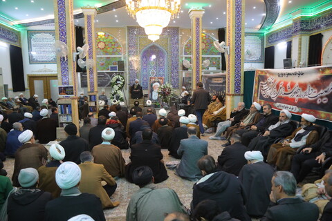 تصاویر / مراسم ترحیم برادر حضرت آیت الله العظمی نوری همدانی