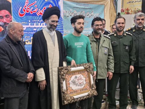 تصاویر/نخستین یادواره روحانی شهید محمدرضا کاظمی(آبروی محله) در روستای دره