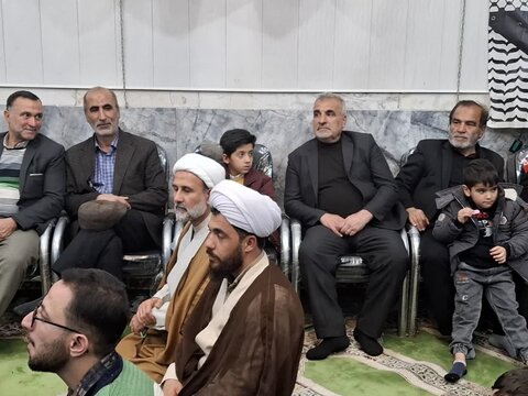 تصاویر/نخستین یادواره روحانی شهید محمدرضا کاظمی(آبروی محله) در روستای دره