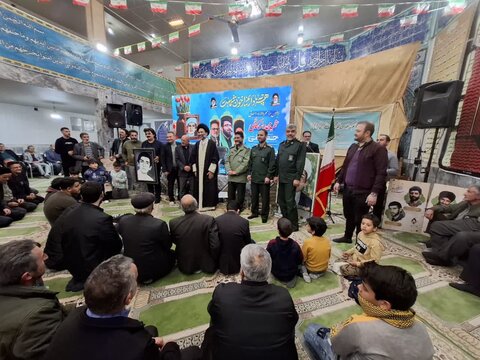 تصاویر/نخستین یادواره روحانی شهید محمدرضا کاظمی(آبروی محله) در روستای دره