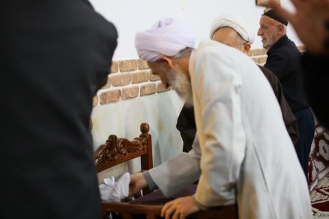 غبارروبی مسجد موسی ابن جعفر (ع) ساری