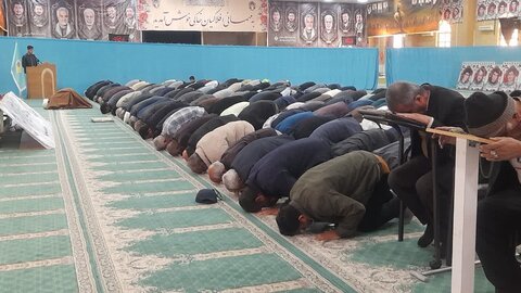 نمازجمعه اهرم به روایت تصویر