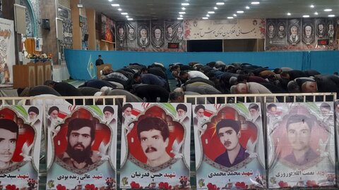 نمازجمعه اهرم به روایت تصویر