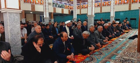 تصاویر/ آیین عبادی سیاسی نماز جمعه کشاورز