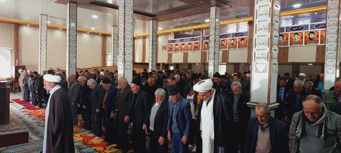 تصاویر/ آیین عبادی سیاسی نماز جمعه کشاورز