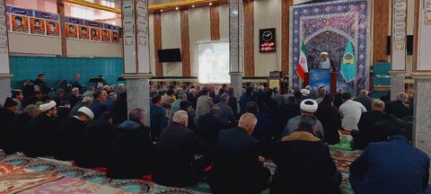 تصاویر/ آیین عبادی سیاسی نماز جمعه کشاورز