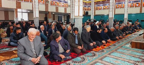 تصاویر/ آیین عبادی سیاسی نماز جمعه کشاورز