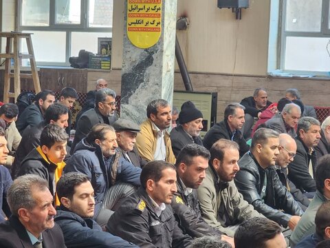 تصاویر/ آیین عبادی سیاسی نماز جمعه چایپاره