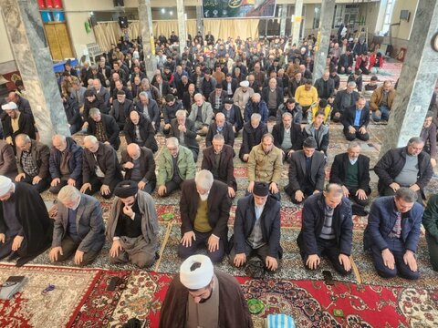 تصاویر/ آیین عبادی سیاسی نماز جمعه چایپاره