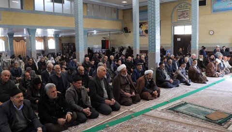 تصاویر/ آیین عبادی سیاسی نماز جمعه نوشین شهر