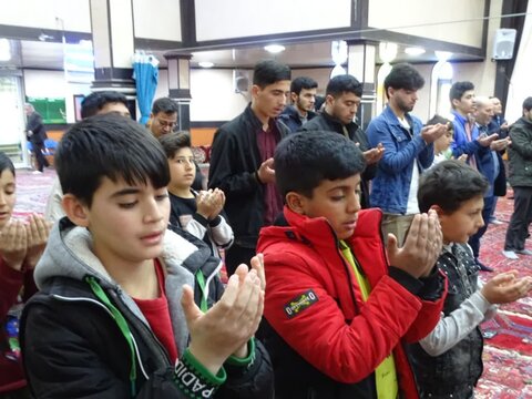 تصاویر/ آیین عبادی سیاسی نماز جمعه چهاربرج