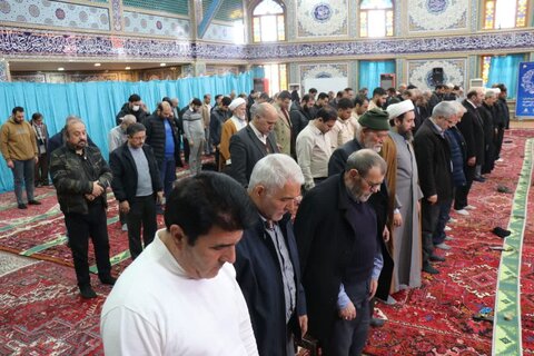 تصاویر / آیین عبادی سیاسی و وحدت بخش نماز جمعه در شهرستان جلفا