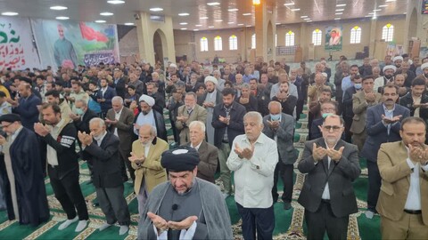 نماز جمعه گناوه به روایت تصویر