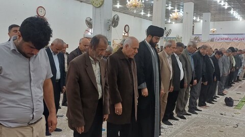 نماز جمعه بندرریگ به روایت تصویر