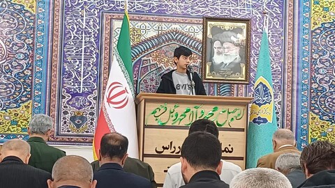 نماز جمعه بندرریگ به روایت تصویر