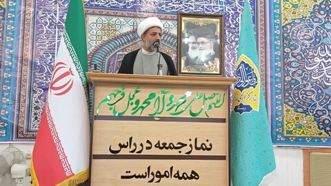 نماز جمعه بندرریگ به روایت تصویر