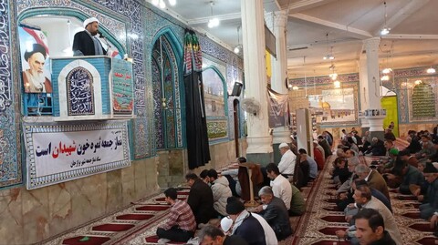 نماز جمعه برازجان به روایت تصویر