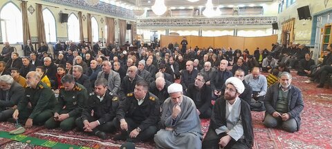 تصاویر / آیین عبادی سیاسی و وحدت بخش نماز جمعه در شهرستان اسکو