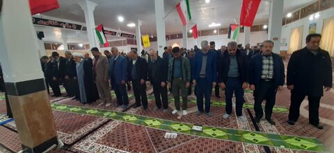تصاویر / آیین عبادی سیاسی و وحدت بخش نماز جمعه در شهرستان دندی