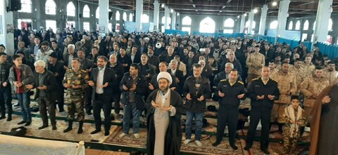 تصاویر / آیین عبادی سیاسی و وحدت بخش نماز جمعه در شهرستان سراب