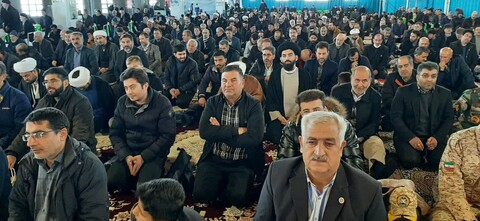 تصاویر / آیین عبادی سیاسی و وحدت بخش نماز جمعه در شهرستان سراب