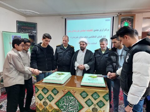 تصاویر/ مراسم جشن تکلیف فرزندان کارکنان و بازنشستگان فراجای شهرستان  خرمدره