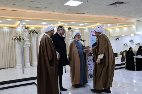 تصاویر | آئین تجلیل از دست‌اندرکاران مراسم معنوی اعتکاف در مرند